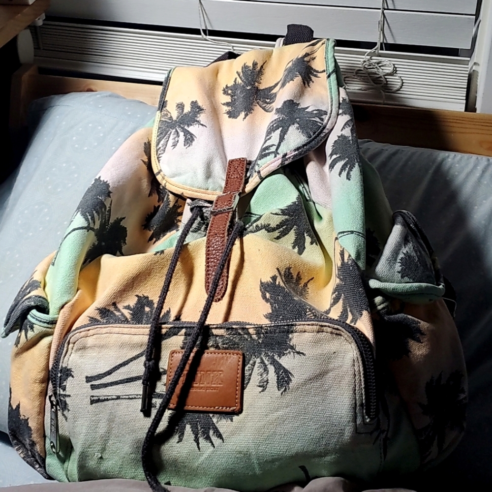 Ultra Rare Victoria's Secret Palm Tree backpack